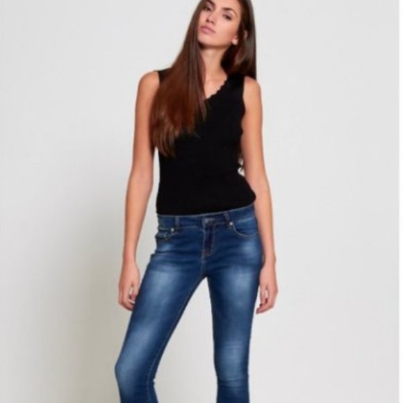 Slim Legs Stretch mid rise jeans multi 26,27,28 - Picture 1 of 5